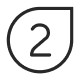 Number 2 Icon